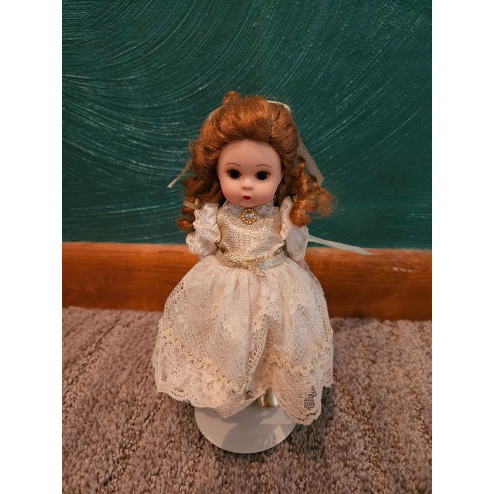 Madame Alexander My First Christmas Doll with Stand